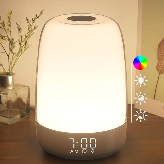 Winshine Touch Night Light with Sunrise Alarm