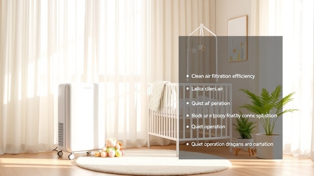 nursery air purifier factors