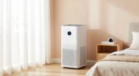 optimal bedroom air purifier placement