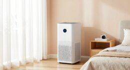 optimal bedroom air purifier placement