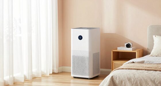 optimal bedroom air purifier placement
