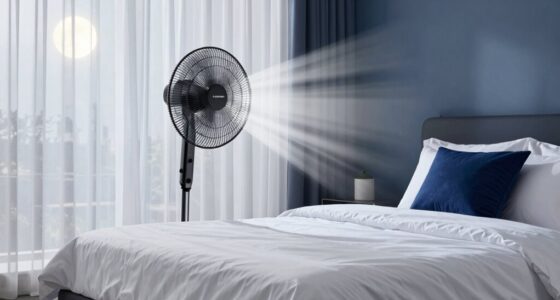 optimal fan angle position