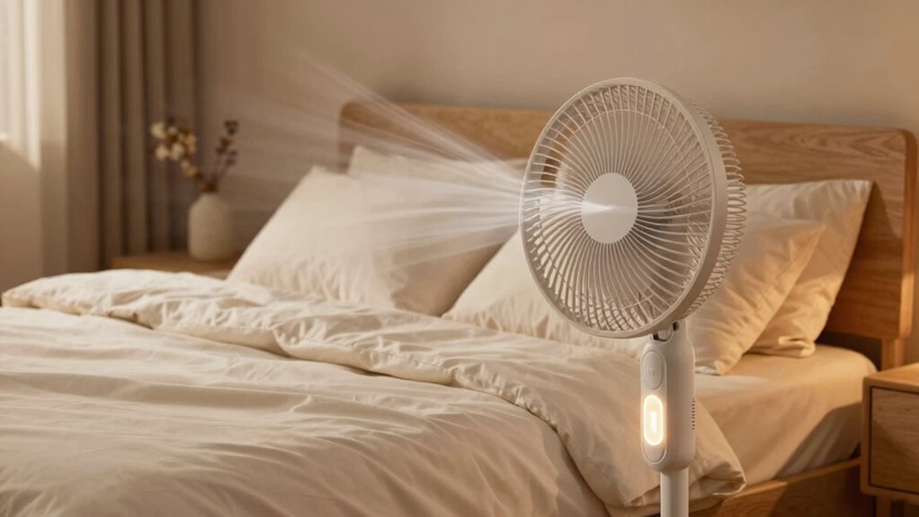 optimal fan positioning and maintenance