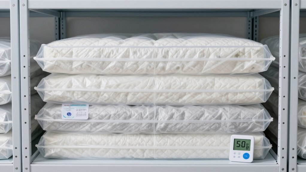 optimal mattress storage humidity