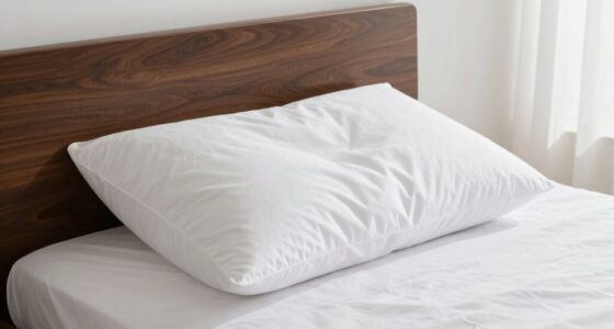 optimal pillow height for neck