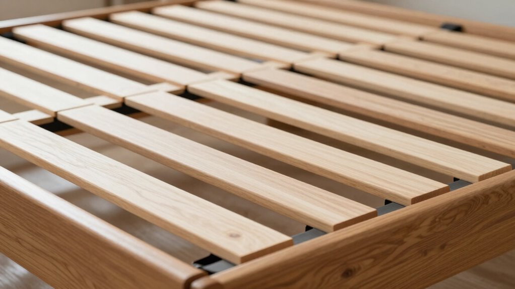 optimal slat spacing preserves mattress