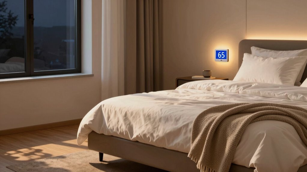 optimal sleep bedroom temperature