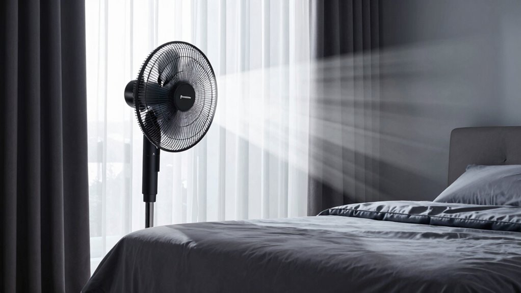 optimize fan angle for cooling