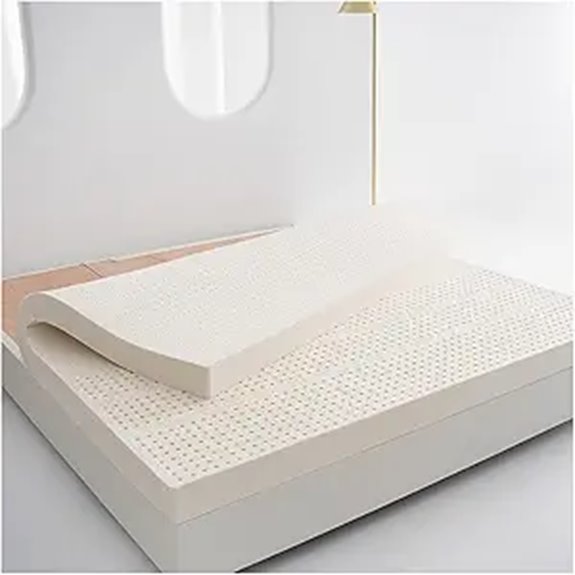 Latex Mattress with Organic Cover Ergonomic Breathable