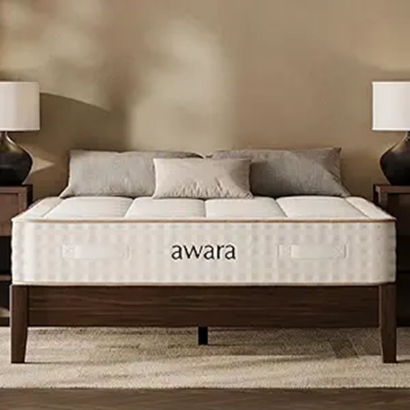 Awara Organic Hybrid California King Mattress