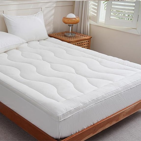 Organic Wool Mattress Topper Twin (2-Inch White)