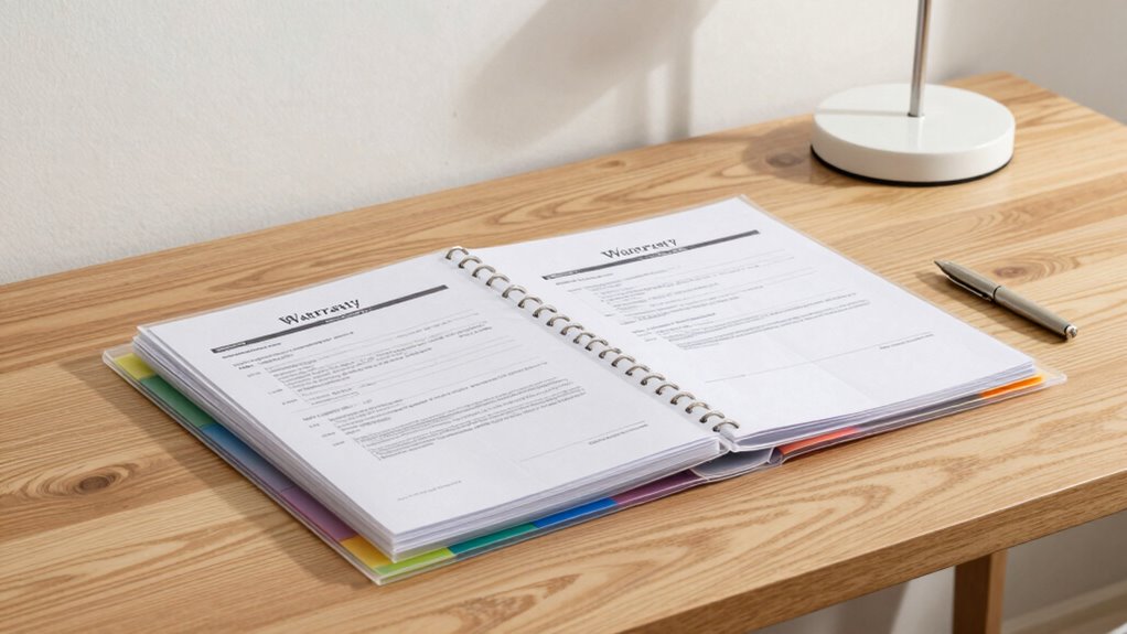 organize mattress paperwork effectively