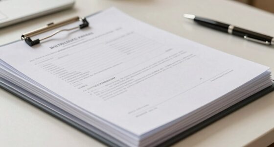 organize mattress warranty documents