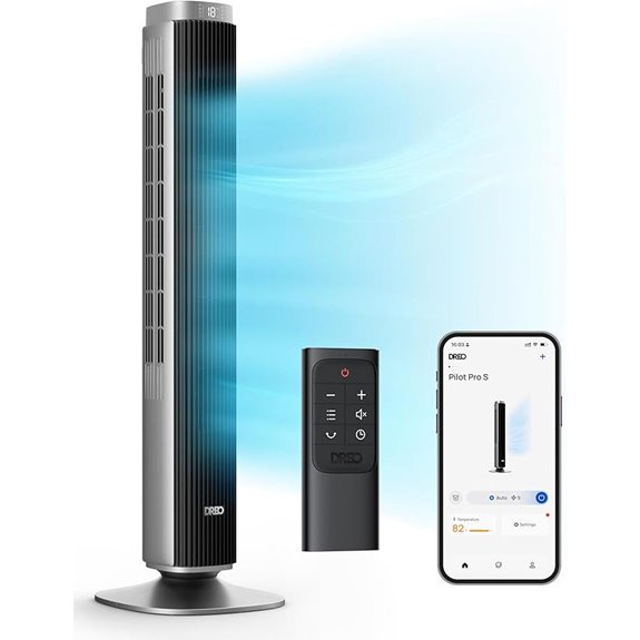 Dreo Tower Fan with Oscillation and Smart Control