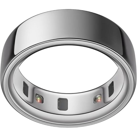 oura ring silver size