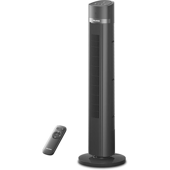 Pelonis 40 Bladeless Tower Fan with Remote