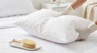 pillow hygiene maintenance schedule