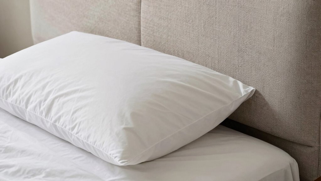 pillow slipping into gap