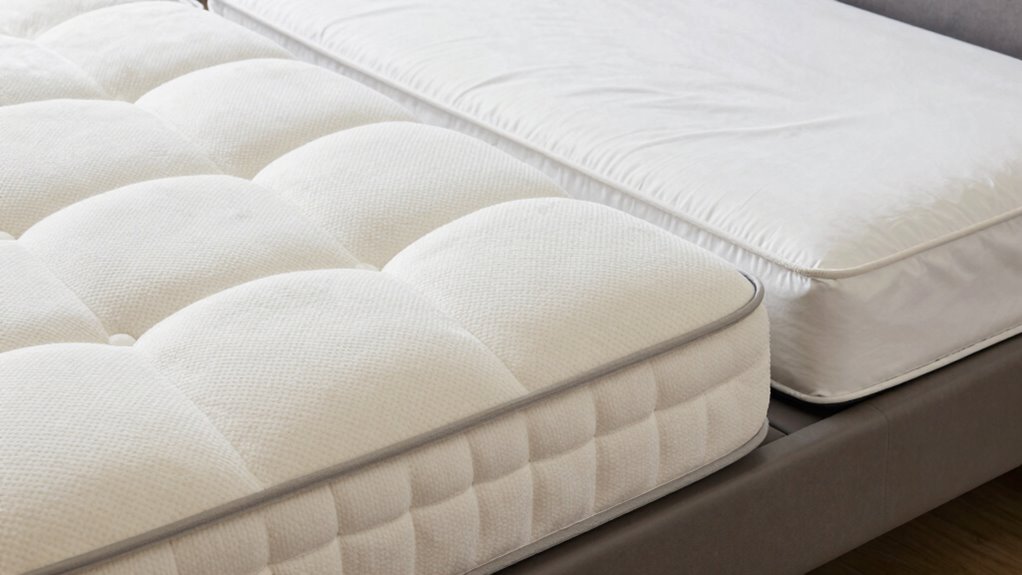 pillow versus euro top feel