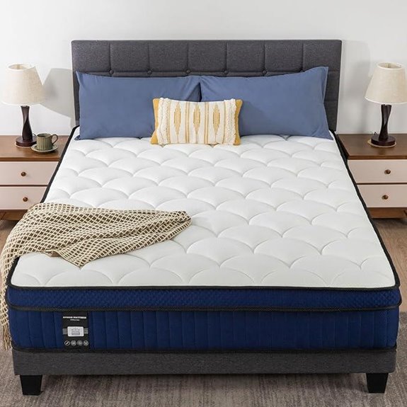 Plush 12-Inch Hybrid Mattress in a Box