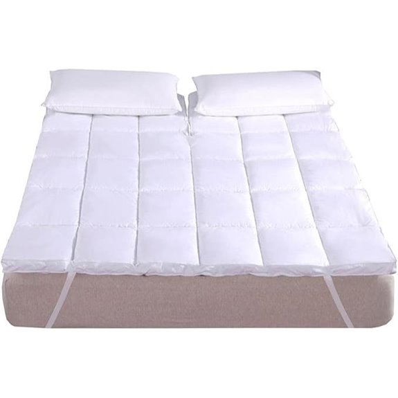 Abripedic Plush Cotton Mattress Topper (Split King)