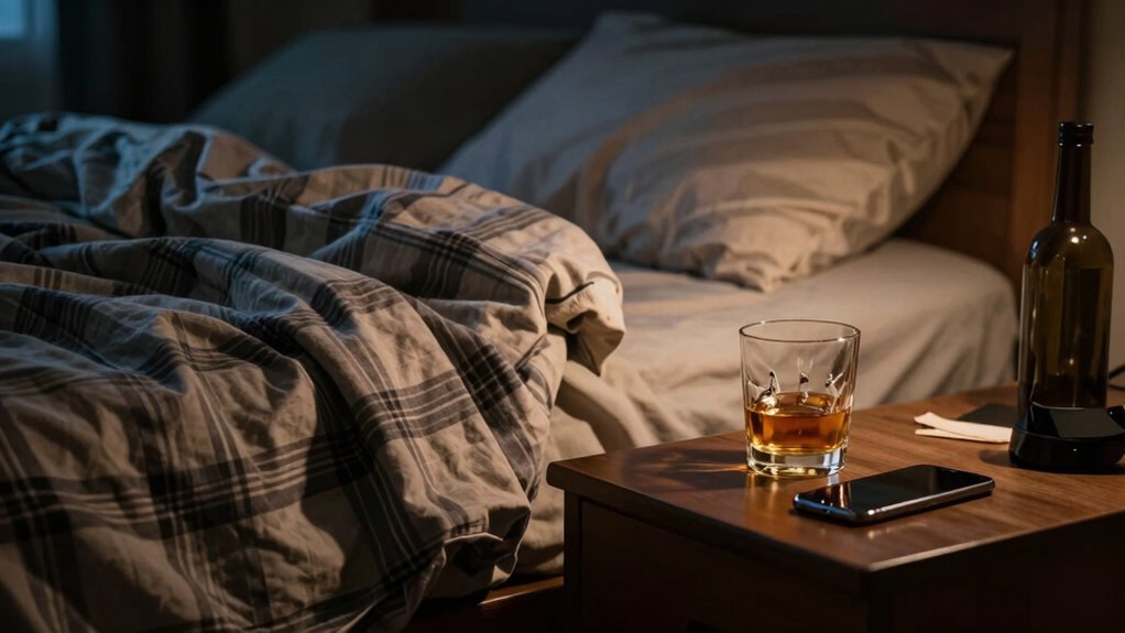 poor sleep and rem disruption