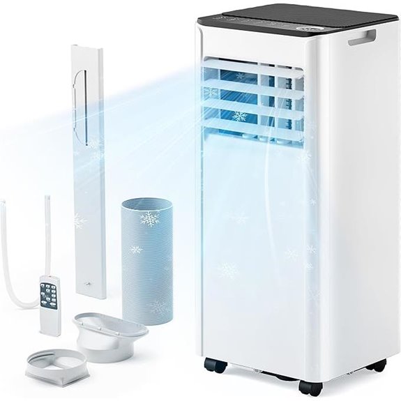EUHOMY 10,000 BTU Portable AC with Remote