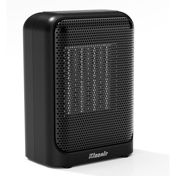 Portable 1400W Electric Space Heater with Thermostat