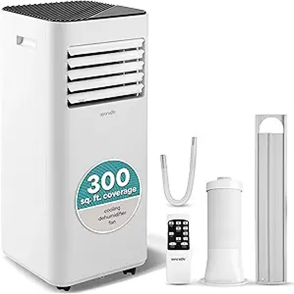 SereneLife 8000 BTU Portable 3-in-1 Air Conditioner