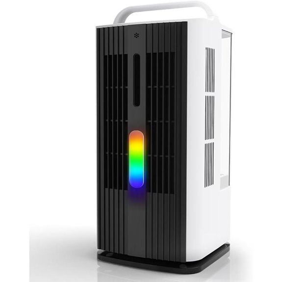 Portable Air Conditioner with Remote and LED Lights