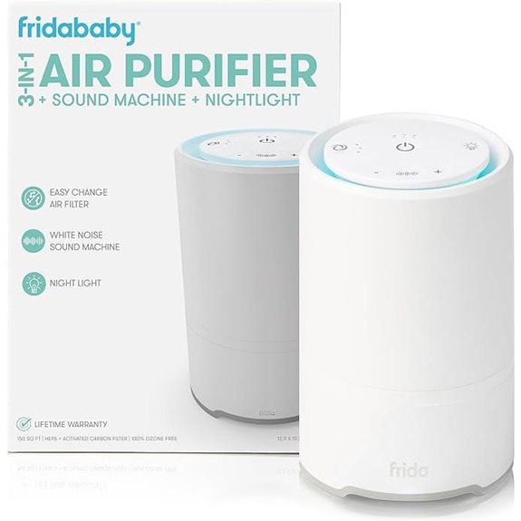 Frida Baby 3-in-1 Air Purifier with Nightlight