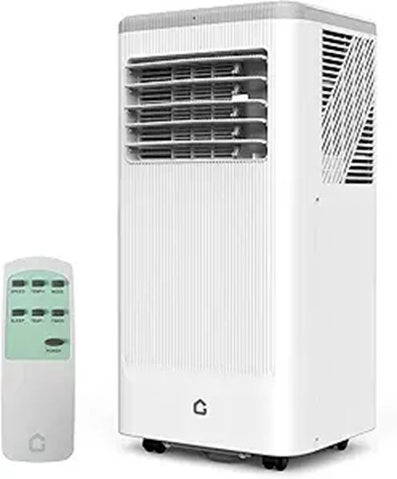 Portable 8000 BTU Air Conditioner with Sleep Mode