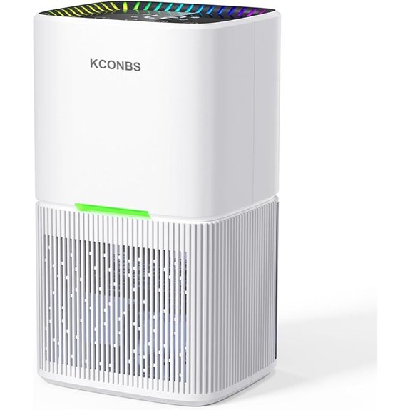 Dehumidifier with 60 oz Tank LED Light Sleep Mode