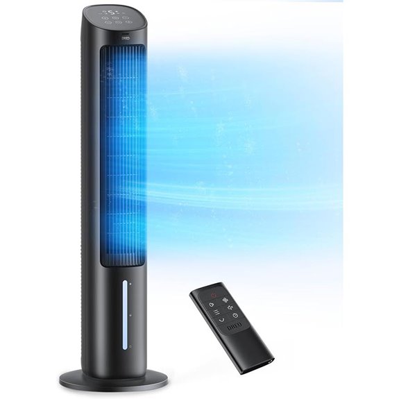 portable oscillating ac fan