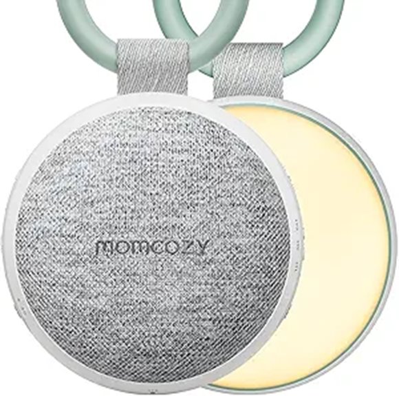 Momcozy Portable Sound Machine with Night Light