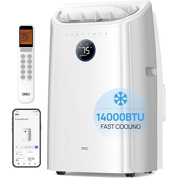 Dreo 14,000 BTU Portable Smart AC with Dehumidifier