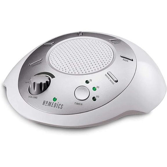 Homedics SoundSleep White Noise Machine Portable & Relaxing