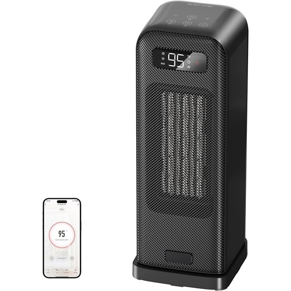 Smart WiFi Portable Space Heater with Thermostat