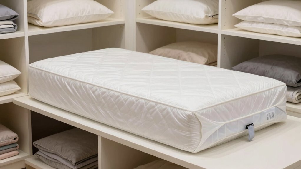 prepare mattress and accessories