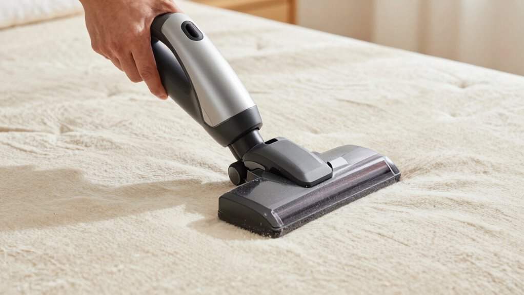 prepare mattress before vacuuming