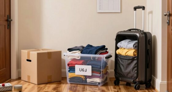 preparing home for pickup