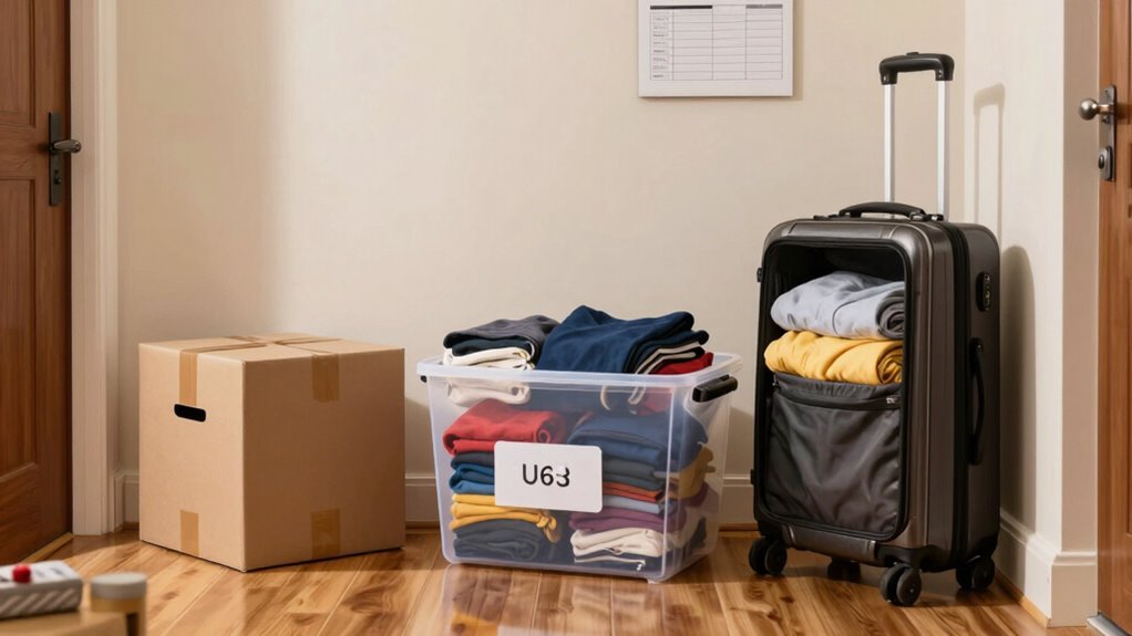 preparing home for pickup