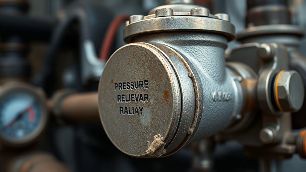 pressure relief device maintenance indicators