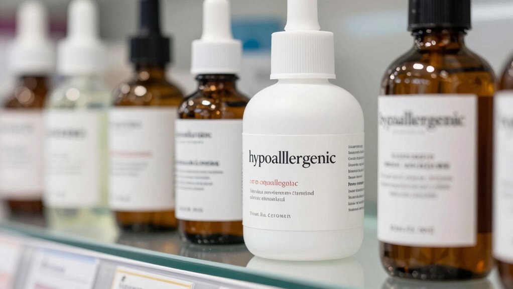 products minimizing allergenic ingredients