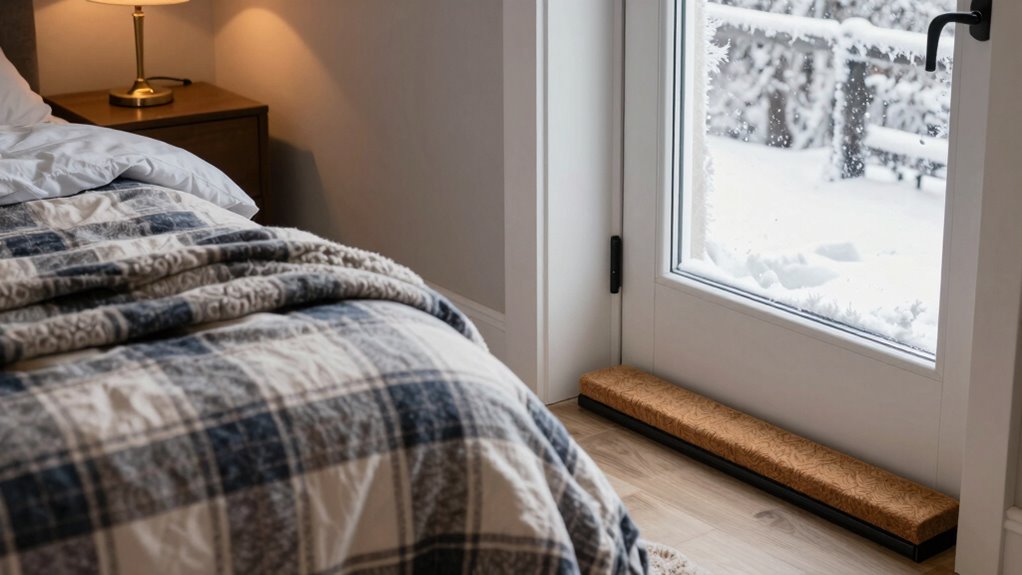 proper draft stopper placement