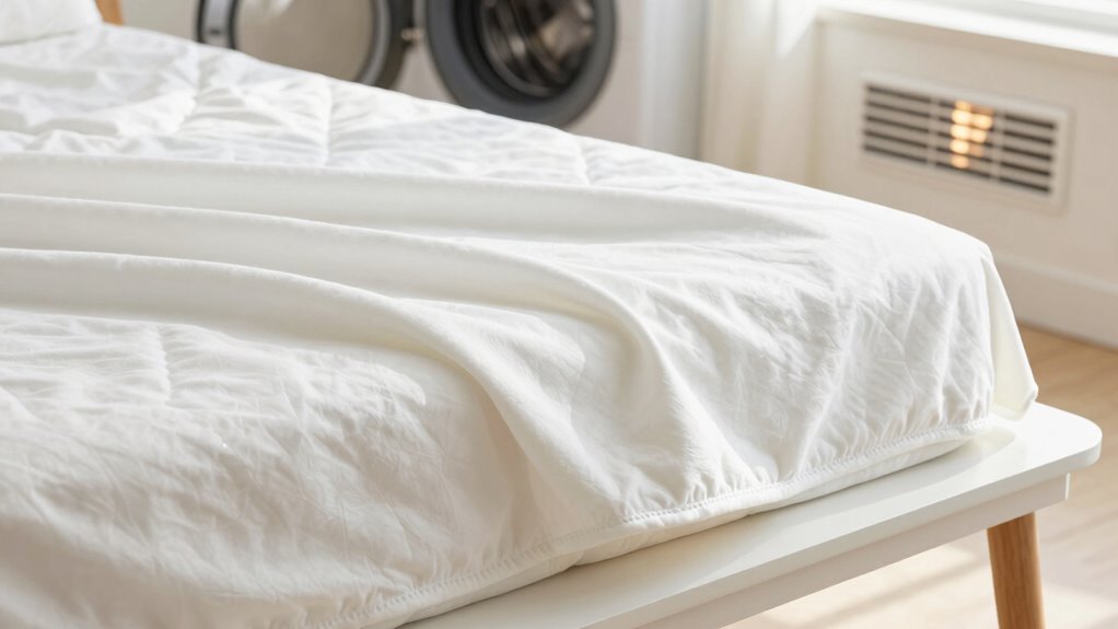 proper drying and stain treatment