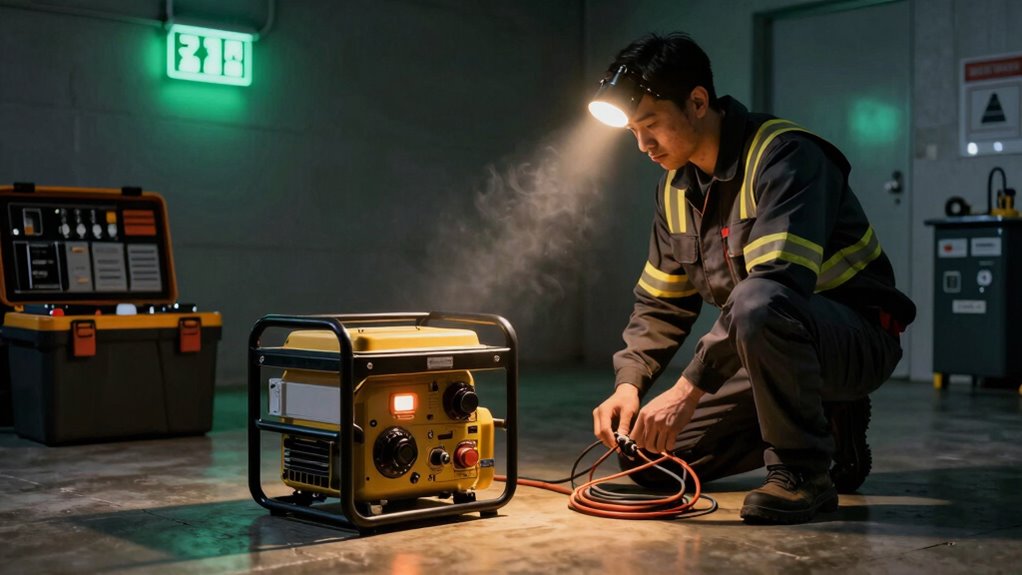 proper generator operation and maintenance