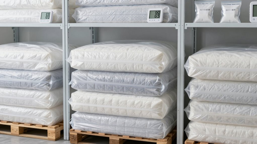 proper mattress packing technique