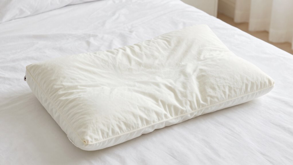 proper pillow support prevents chin tucking