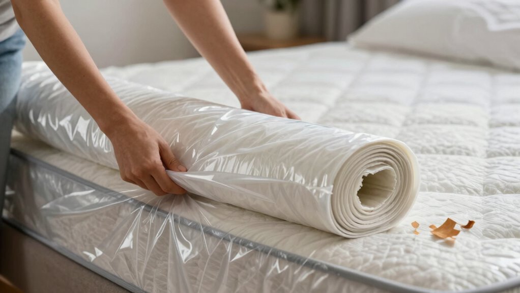 proper unpacking and ventilation